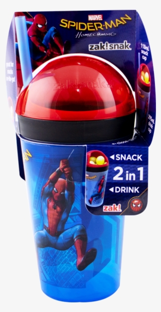 Spiderman Homecoming Zak Snak Tumbler - Spider-man Homecoming: Colouring And Activity Book
