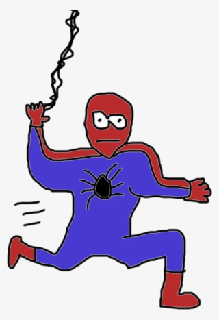 Drawn Spiderman Terribly - Poorly Drawn Spider Man