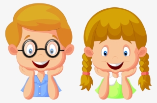 Фотки School Clipart, Borders And Frames, Cartoon Kids, - Imagenes De Niños Pensando Png