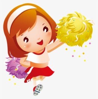 Beautiful Children S Day Children S Day Png - 啦啦隊 彩 球 卡通