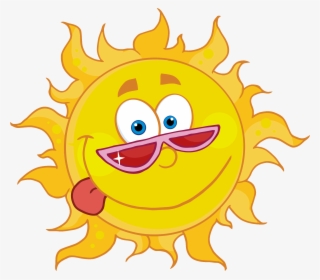 Clipart Sun Cool - Sun With Cool Sunglasses