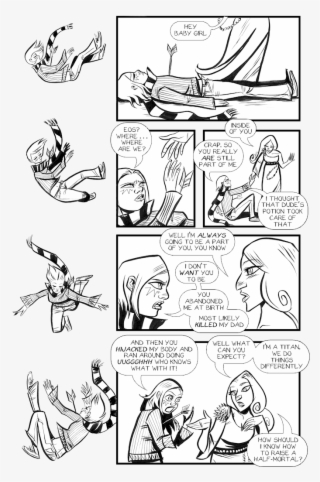 Gods & Undergrads - Cartoon