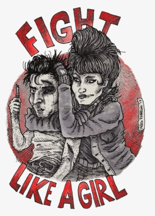 Image Of "fight Like A Girl" - Poster