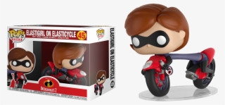 Pop Figure Disney Elastigirl On Elasticycle - Funko Pop Incredibles 2