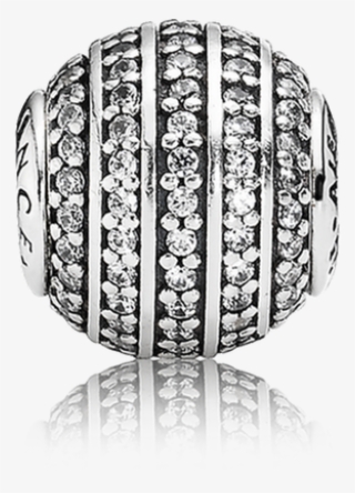 Sterling Silver With Clear Cz - Pandora 796022cz Essence Confidence Charm