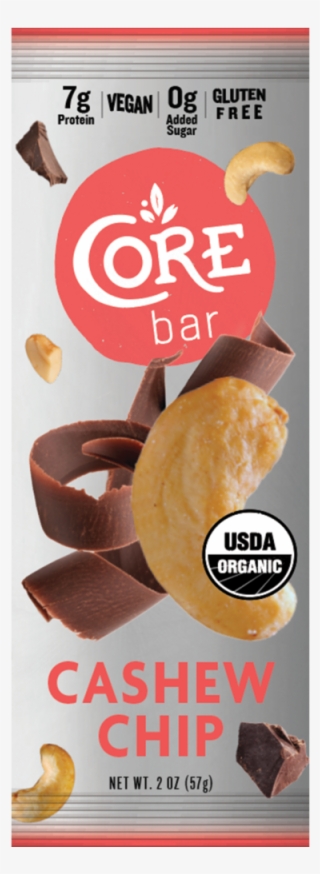 Core Bar Cashew Chip - Core Warrior Raw Cashew Cacao - 10 Pack