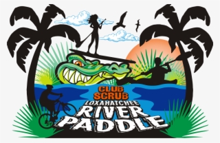 Endless Summer River Paddle & Jupiter Sandbar Party - Beach Please Clipart