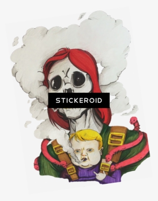 Creepy Horror Creepzoid - Illustration