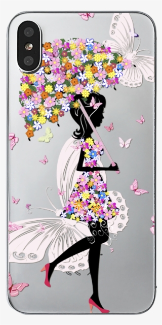 Coque Iphone X Gel Ombrelle À Fleurs - Iphone 7 Case, Nurbo Various Printed Pattern Tpu Cover