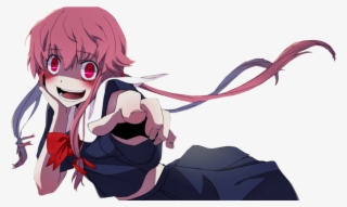 Anime Which Of My Favorite Horror Animes Is Your Favorite - Mirai Nikki Yuno Png