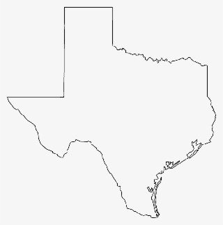 Texas Outline Map - Texas Outline World Atlas