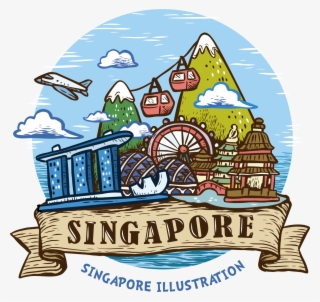 Clip Technology Vector Art Graphic Download - Singapore Merlion Clipart