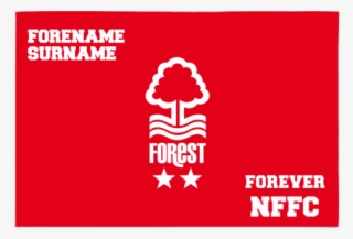 Nottingham Forest Fc Forever 6ft X 4ft Banner - Nottingham Forest