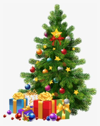 Le Sapin - Christmas Tree With Gift