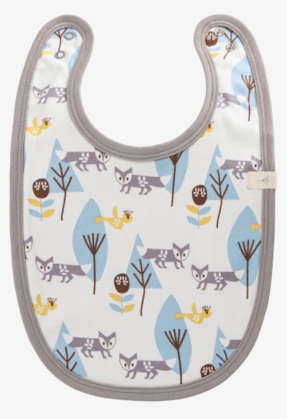 Fresk - Bavoir Renard Bleu - Bleu