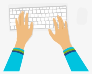 Hand Tastatur Sgber - Hands On Keyboard Png