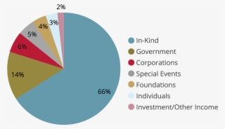 An Illustrated Pie Chart Representing Revenue Sources - Circle