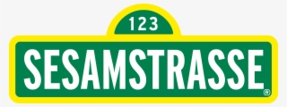 Sesamstrasse Logo - Svg - 123 Sesame Street Sign