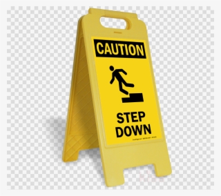 Signage Clipart Warning Sign Brand Logo - Slippery When Wet Sign
