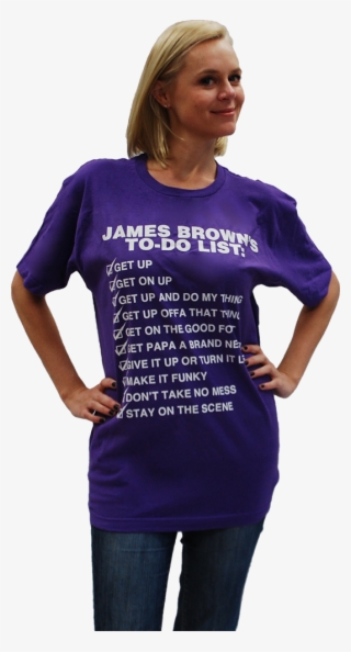 James Brown "to Do List" T-shirt - James Brown To Do List T シャツ