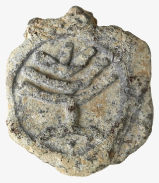File - Byzantine - Menorah Token - Walters 55100 - - Menorah