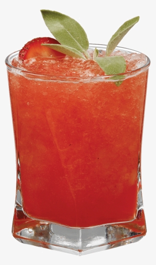 Strawberry Bramble - Strawberry Daiquiri On The Rocks