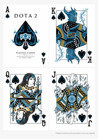 Dota 2 Playing Cards Series - Cards