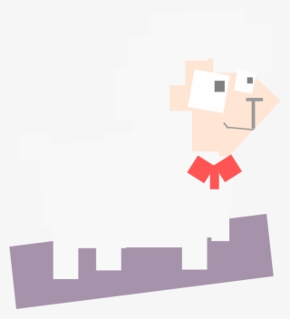 Square Sheep - Clip Art