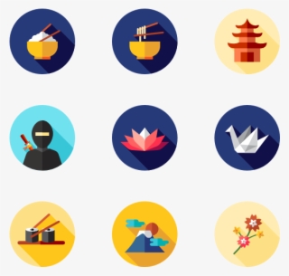 Japan Icons Vector Png