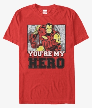 You're My Hero Iron Man T-shirt - Desktop Standee Iron Man