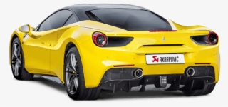 Akrapovic Ferrari 488 Gtb Titanium Exhaust System - Ferrari 488 Akrapovic Exhaust