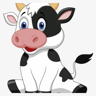 Funny Cow Clipart Animais Da Fazenda Obrzky Pinterest - Transparent Background Cow Clipart
