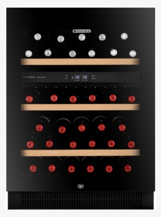 Vintec V40sg2ebk 40 Bottle Two Zone Wine Fridge