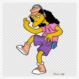 Otto Simpsons Clipart Otto Mann Bart Simpson Marge - Simpsons Otto