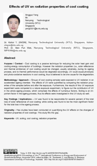 Radiation Properties