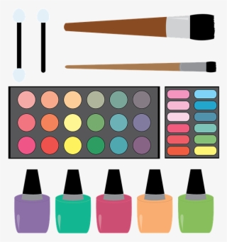Eyeshadow Clipart Makeup Brush - Clip Art Makeup