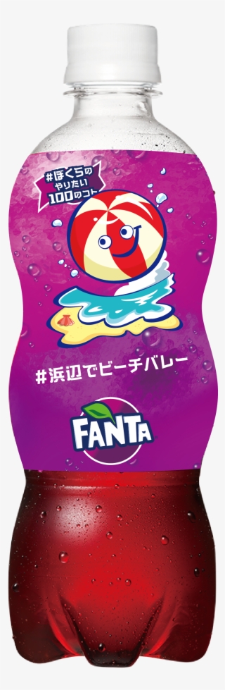 ファンタ グレープ ５００ｍｌｐｅｔ 浜辺でビーチバレー - ファンタ ふるふるシェイカー グレープ 180ml×30本 [炭酸飲料水]