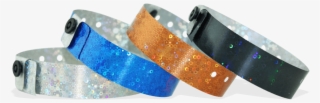 Holographic Wristbands 19 Mm Liquid Glitter - Pulseras Glitter