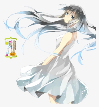 Anime Girl Render By Debbiichan-d5unw0r - Silver Haired Anime Girl Render