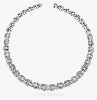 Diamond Solitary Necklace - Circle Tire Track Clipart