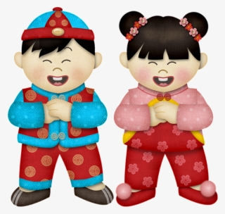 Hand Painted Cartoon Fuwa New Year S Decoration Vector - 小 孩子 作揖 Cartoon