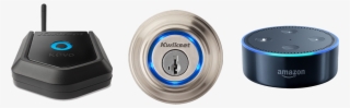 To Connect Your Kevo To Alexa You'll Need 3 Pieces - Kwikset Locks - Kevo Bluetooth Electronic Deadbolt