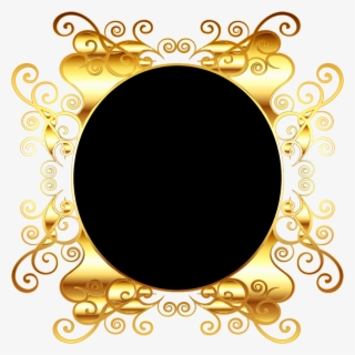 Oval Gold Frame Png Png Medium - Oval Border Vector Graphics Transparent Background