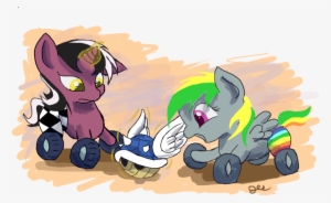 Owlvortex, Blue Shell, Crossover, Mario Kart, Oc, Oc - Cartoon