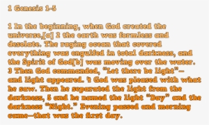 The Complete Scripture From The Holy Bible Can Be Read - Circle