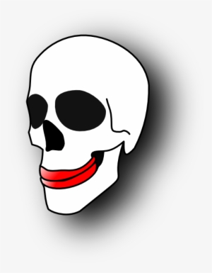Original Png Clip Art File Skull With Lipstick Svg