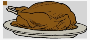 Cooked Turkey Clipart Black And White Cooked Turkey - Thanksgiving Day 2017 Usa
