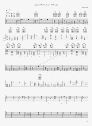 Holy Light 人声“啊” 第1张图 - Sheet Music