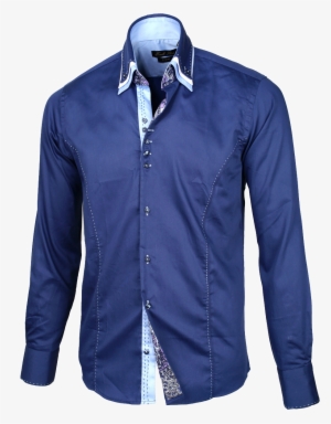 Men's Stylish Shirt Blue Png Image - Shirts Png
