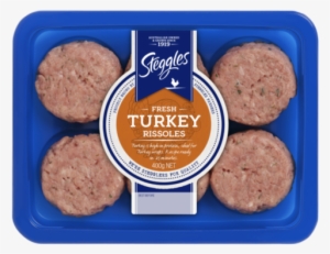 Turkey Rissoles Fresh - Steggles Turkey Rissoles